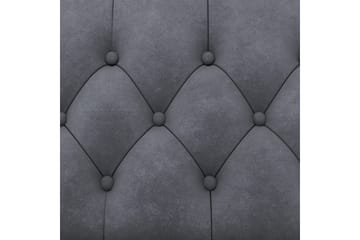 Bäddsoffa Felix 236x87x83 cm, Antracit, Sammet - 236x87x83 cm, Antracit, Sammet - Möbler - Soffa - Bäddsoffa - 3 sits bäddsoffa