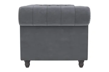 Bäddsoffa Felix 236x87x83 cm, Antracit, Sammet - 236x87x83 cm, Antracit, Sammet - Möbler - Soffa - Bäddsoffa - 3 sits bäddsoffa