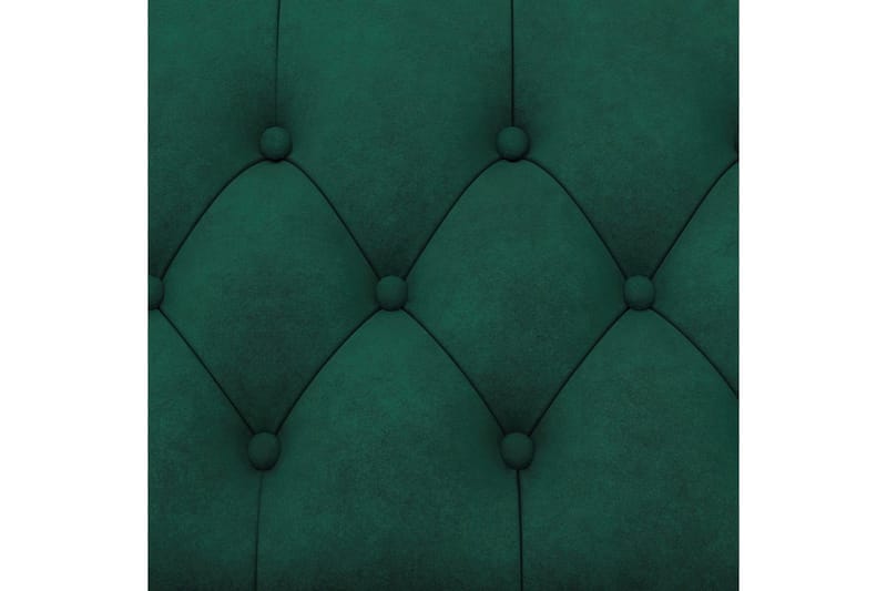 Bäddsoffa Felix 236x87x83 cm, Mörkgrön, Sammet - 236x87x83 cm, Mörkgrön, Sammet - Möbler - Soffa - Bäddsoffa - 3 sits bäddsoffa