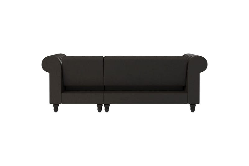 Bäddsoffa Felix 241x154x83 cm, Antracit, Mikrofiber/Trä/Metall - 241x154x83 cm, Antracit, Mikrofiber/Trä/Metall - Möbler - Soffa - Bäddsoffa - Bäddsoffa divan