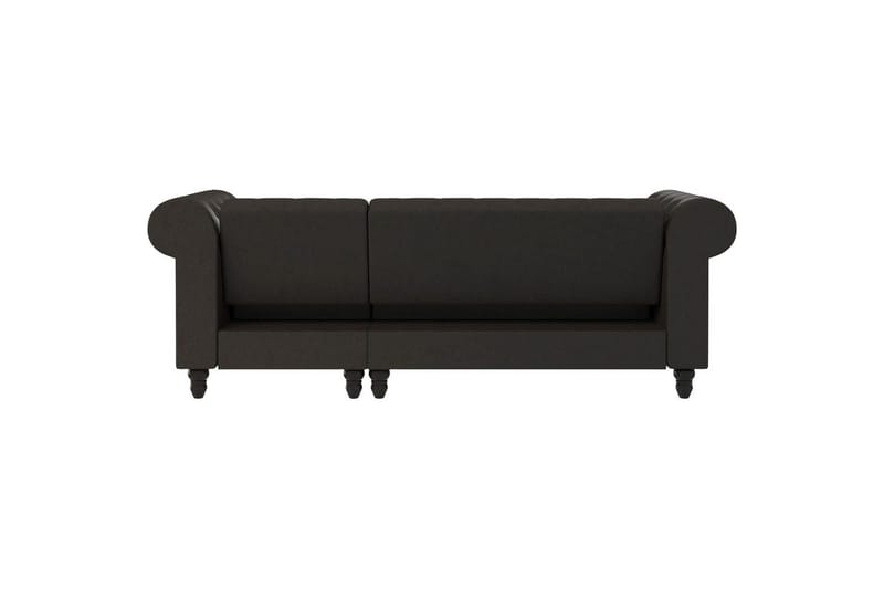 Bäddsoffa Felix 241x154x83 cm, Antracit, Mikrofiber/Trä/Metall - 241x154x83 cm, Antracit, Mikrofiber/Trä/Metall - Möbler - Soffa - Bäddsoffa - Bäddsoffa divan