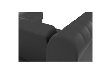 Bäddsoffa Felix 241x154x83 cm, Grå, PU/trä/metall - 241x154x83 cm, Grå, PU/trä/metall - Möbler - Soffa - Bäddsoffa - Bäddsoffa divan