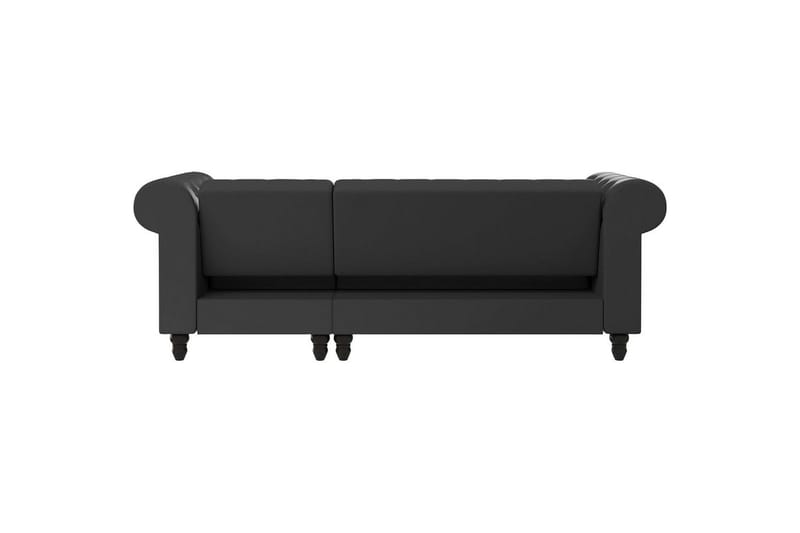 Bäddsoffa Felix 241x154x83 cm, Grå, PU/trä/metall - 241x154x83 cm, Grå, PU/trä/metall - Möbler - Soffa - Bäddsoffa - Bäddsoffa divan