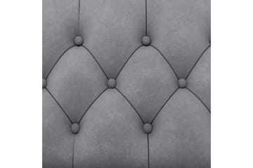 Bäddsoffa Felix 241x154x83 cm, Ljusgrå, Sammet - 241x154x83 cm, Ljusgrå, Sammet - Möbler - Soffa - Bäddsoffa - Bäddsoffa divan