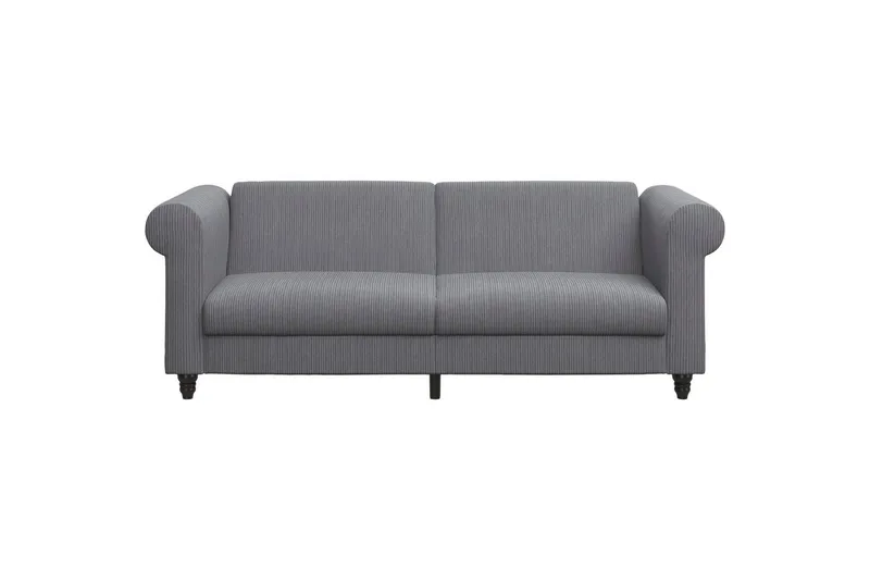 Bäddsoffa Felix II 236x87x83 cm, Grå - 236x87x83 cm, Grå - Möbler - Soffa - Bäddsoffa - 3 sits bäddsoffa