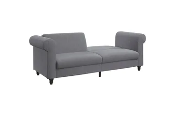 Bäddsoffa Felix II 236x87x83 cm, Grå - 236x87x83 cm, Grå - Möbler - Soffa - Bäddsoffa - 3 sits bäddsoffa