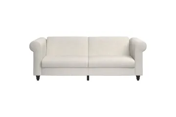 Bäddsoffa Felix II 236x87x83 cm, Kräm - 236x87x83 cm, Kräm - Möbler - Soffa - Bäddsoffa - 3 sits bäddsoffa