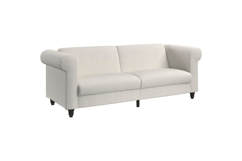 Bäddsoffa Felix II 236x87x83 cm, Kräm - 236x87x83 cm, Kräm - Möbler - Soffa - Bäddsoffa - 3 sits bäddsoffa