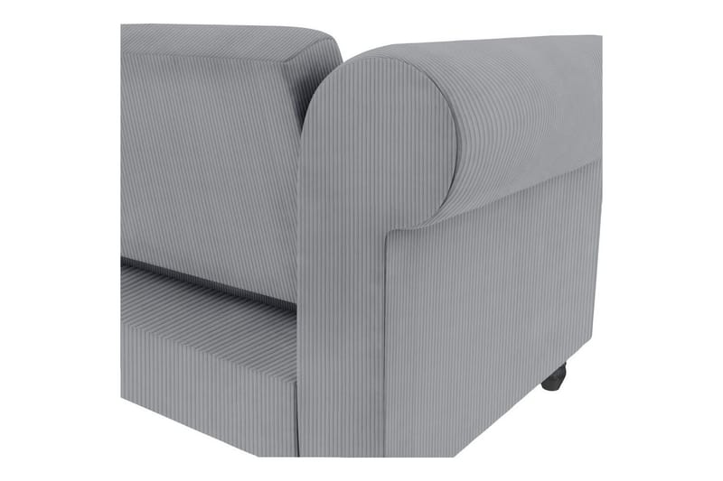 Bäddsoffa Felix II 241x154x83 cm, Grå - 241x154x83 cm, Grå - Möbler - Soffa - Bäddsoffa - Bäddsoffa divan