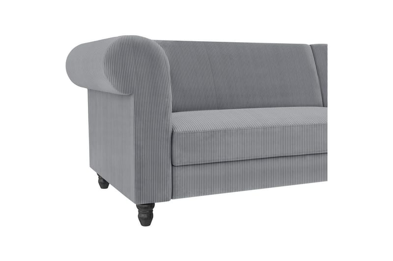 Bäddsoffa Felix II 241x154x83 cm, Grå - 241x154x83 cm, Grå - Möbler - Soffa - Bäddsoffa - Bäddsoffa divan