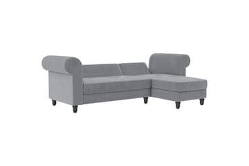 Bäddsoffa Felix II 241x154x83 cm, Grå - 241x154x83 cm, Grå - Möbler - Soffa - Bäddsoffa - Bäddsoffa divan