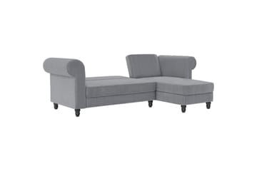 Bäddsoffa Felix II 241x154x83 cm, Grå - 241x154x83 cm, Grå - Möbler - Soffa - Bäddsoffa - Bäddsoffa divan