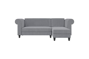 Bäddsoffa Felix II 241x154x83 cm, Grå - 241x154x83 cm, Grå - Möbler - Soffa - Bäddsoffa - Bäddsoffa divan