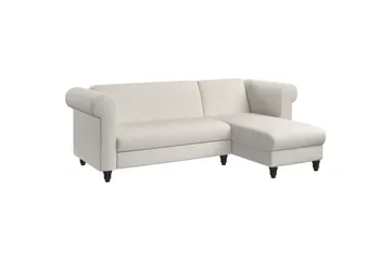 Bäddsoffa Felix II 241x154x83 cm, Kräm - 241x154x83 cm, Kräm - Möbler - Soffa - Bäddsoffa - Bäddsoffa divan
