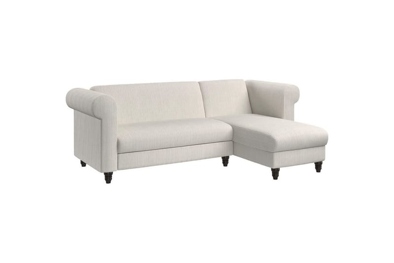 Bäddsoffa Felix II 241x154x83 cm, Kräm - 241x154x83 cm, Kräm - Möbler - Soffa - Bäddsoffa - Bäddsoffa divan
