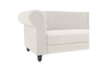 Bäddsoffa Felix II 241x154x83 cm, Kräm - 241x154x83 cm, Kräm - Möbler - Soffa - Bäddsoffa - Bäddsoffa divan