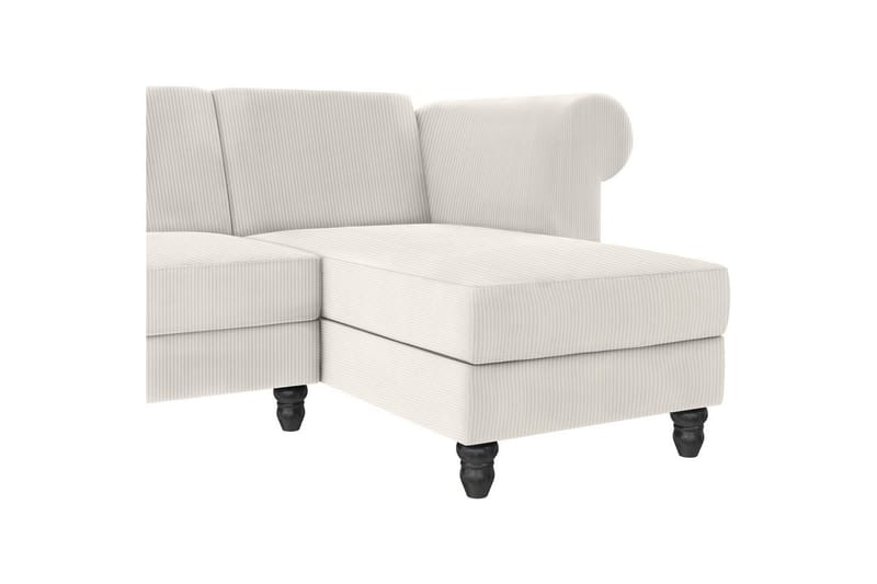 Bäddsoffa Felix II 241x154x83 cm, Kräm - 241x154x83 cm, Kräm - Möbler - Soffa - Bäddsoffa - Bäddsoffa divan