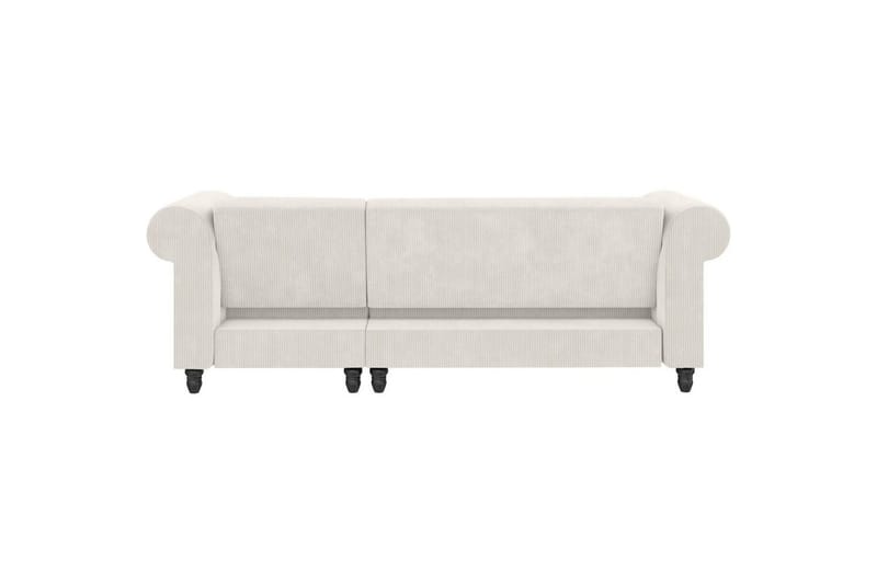 Bäddsoffa Felix II 241x154x83 cm, Kräm - 241x154x83 cm, Kräm - Möbler - Soffa - Bäddsoffa - Bäddsoffa divan