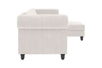 Bäddsoffa Felix II 241x154x83 cm, Kräm - 241x154x83 cm, Kräm - Möbler - Soffa - Bäddsoffa - Bäddsoffa divan