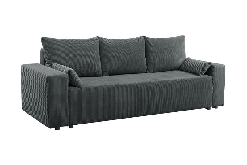 Bäddsoffa - Grå - Möbler - Soffa - Bäddsoffa - Bäddsoffa längsbäddad