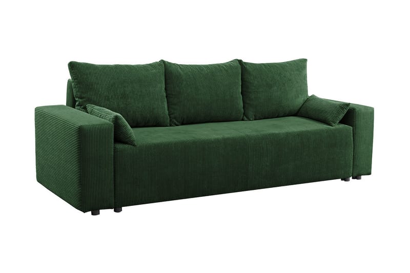 Bäddsoffa - Grön - Möbler - Soffa - Bäddsoffa - Bäddsoffa längsbäddad