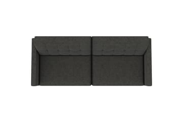 Bäddsoffa Hartford 203x83x82 cm, Antracit, Linnetyg Utseende (100% Polyester - 203x83x82 cm, Antracit, Linnetyg Utseende (100% Polyester - Möbler - Soffa - Bäddsoffa - 3 sits bäddsoffa