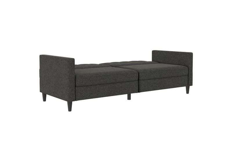 Bäddsoffa Hartford 203x83x82 cm, Antracit, Linnetyg Utseende (100% Polyester - 203x83x82 cm, Antracit, Linnetyg Utseende (100% Polyester - Möbler - Soffa - Bäddsoffa - 3 sits bäddsoffa