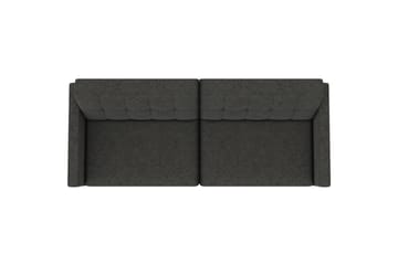 Bäddsoffa Hartford 203x83x82 cm, Antracit, Linnetyg Utseende (100% Polyester - 203x83x82 cm, Antracit, Linnetyg Utseende (100% Polyester - Möbler - Soffa - Bäddsoffa - 3 sits bäddsoffa