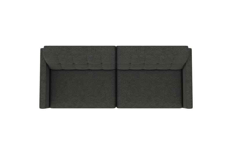 Bäddsoffa Hartford 203x83x82 cm, Antracit, Linnetyg Utseende (100% Polyester - 203x83x82 cm, Antracit, Linnetyg Utseende (100% Polyester - Möbler - Soffa - Bäddsoffa - 3 sits bäddsoffa