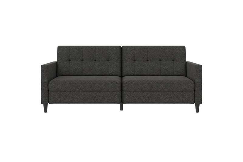 Bäddsoffa Hartford 203x83x82 cm, Antracit, Linnetyg Utseende (100% Polyester - 203x83x82 cm, Antracit, Linnetyg Utseende (100% Polyester - Möbler - Soffa - Bäddsoffa - 3 sits bäddsoffa