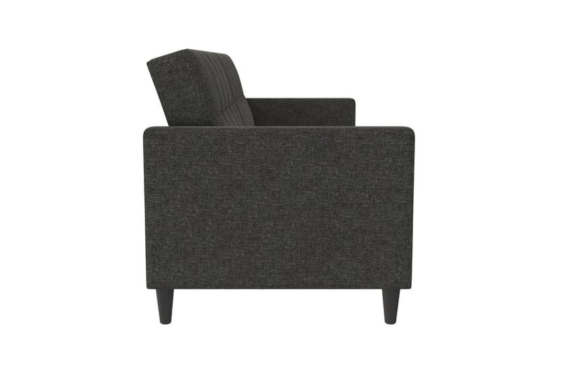 Bäddsoffa Hartford 203x83x82 cm, Antracit, Linnetyg Utseende (100% Polyester - 203x83x82 cm, Antracit, Linnetyg Utseende (100% Polyester - Möbler - Soffa - Bäddsoffa - 3 sits bäddsoffa