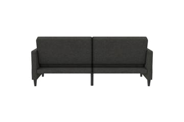 Bäddsoffa Hartford 203x83x82 cm, Antracit, Linnetyg Utseende (100% Polyester - 203x83x82 cm, Antracit, Linnetyg Utseende (100% Polyester - Möbler - Soffa - Bäddsoffa - 3 sits bäddsoffa