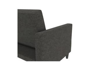 Bäddsoffa Hartford 203x83x82 cm, Antracit, Linnetyg Utseende (100% Polyester - 203x83x82 cm, Antracit, Linnetyg Utseende (100% Polyester - Möbler - Soffa - Bäddsoffa - 3 sits bäddsoffa