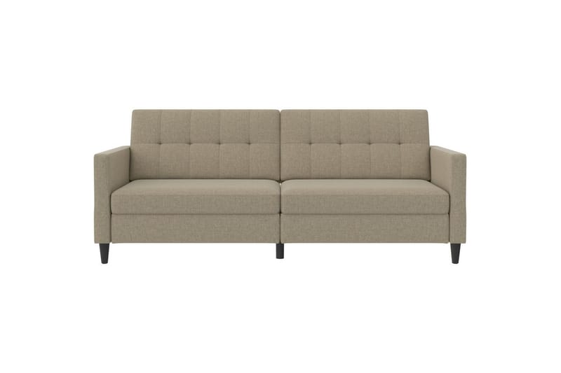 Bäddsoffa Hartford 203x83x82 cm, Cappuccino, Linnetyg Utseende (100% Polyester - 203x83x82 cm, Cappuccino, Linnetyg Utseende (100% Polyester - Möbler - Soffa - Bäddsoffa - 3 sits bäddsoffa