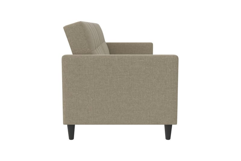 Bäddsoffa Hartford 203x83x82 cm, Cappuccino, Linnetyg Utseende (100% Polyester - 203x83x82 cm, Cappuccino, Linnetyg Utseende (100% Polyester - Möbler - Soffa - Bäddsoffa - 3 sits bäddsoffa