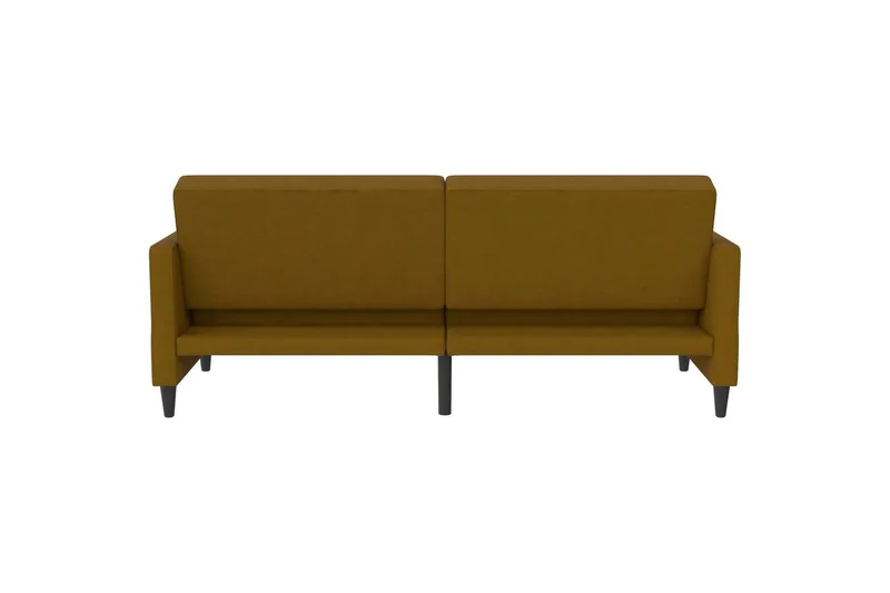 Bäddsoffa Hartford 203x83x82 cm, Curry, Linnetyg Utseende (100% Polyester - 203x83x82 cm, Curry, Linnetyg Utseende (100% Polyester - Möbler - Soffa - Bäddsoffa - 3 sits bäddsoffa