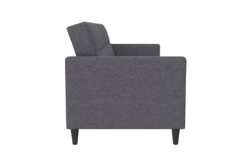Bäddsoffa Hartford 203x83x82 cm, Grå, Linnetyg Utseende (100% Polyester - 203x83x82 cm, Grå, Linnetyg Utseende (100% Polyester - Möbler - Soffa - Bäddsoffa - 3 sits bäddsoffa