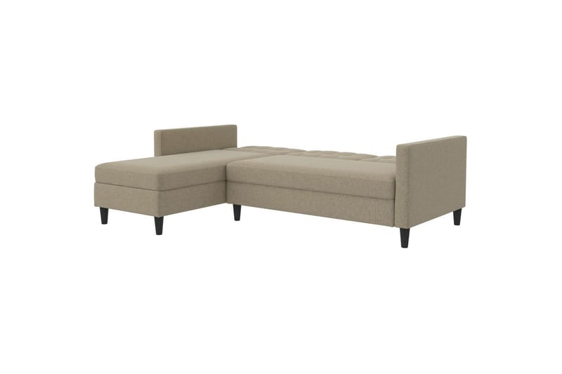 Bäddsoffa Hartford 213x153x82 cm, Cappuccino, Linnetyg Utseende (100% Polyester - 213x153x82 cm, Cappuccino, Linnetyg Utseende (100% Polyester - Möbler - Soffa - Bäddsoffa - Bäddsoffa divan