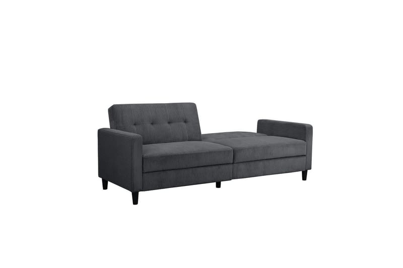 Bäddsoffa Hartford II 203x83x82 cm, Antracit - 203x83x82 cm, Antracit - Möbler - Soffa - Bäddsoffa - 3 sits bäddsoffa