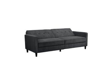 Bäddsoffa Hartford II 203x83x82 cm, Antracit - 203x83x82 cm, Antracit - Möbler - Soffa - Bäddsoffa - 3 sits bäddsoffa