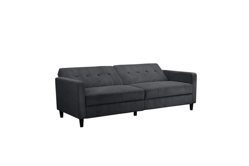 Bäddsoffa Hartford II 203x83x82 cm, Antracit - 203x83x82 cm, Antracit - Möbler - Soffa - Bäddsoffa - 3 sits bäddsoffa