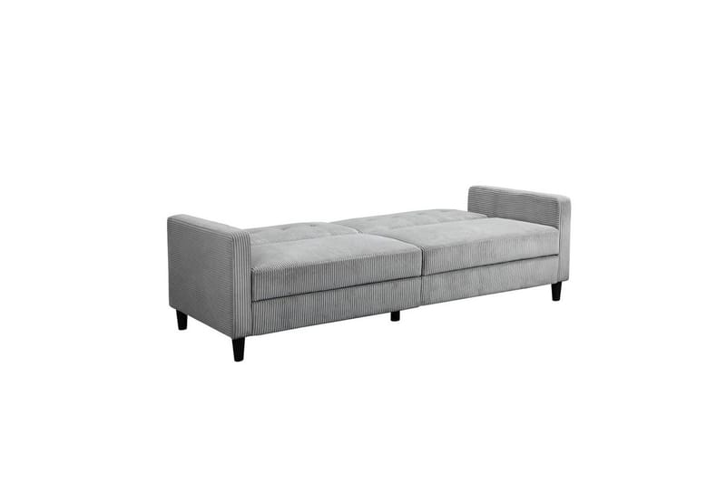 Bäddsoffa Hartford II 203x83x82 cm, Grå - 203x83x82 cm, Grå - Möbler - Soffa - Bäddsoffa - 3 sits bäddsoffa