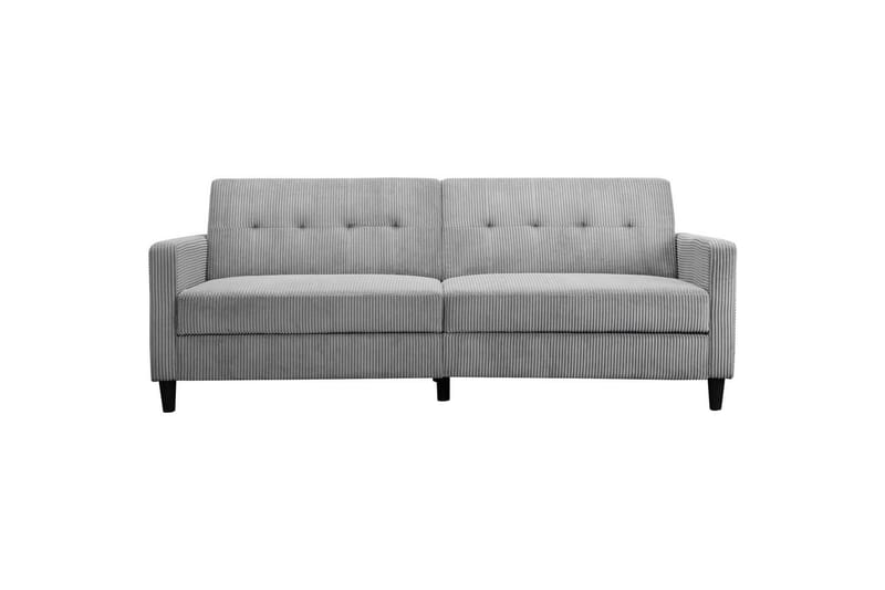 Bäddsoffa Hartford II 203x83x82 cm, Grå - 203x83x82 cm, Grå - Möbler - Soffa - Bäddsoffa - 3 sits bäddsoffa