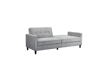 Bäddsoffa Hartford II 203x83x82 cm, Grå - 203x83x82 cm, Grå - Möbler - Soffa - Bäddsoffa - 3 sits bäddsoffa