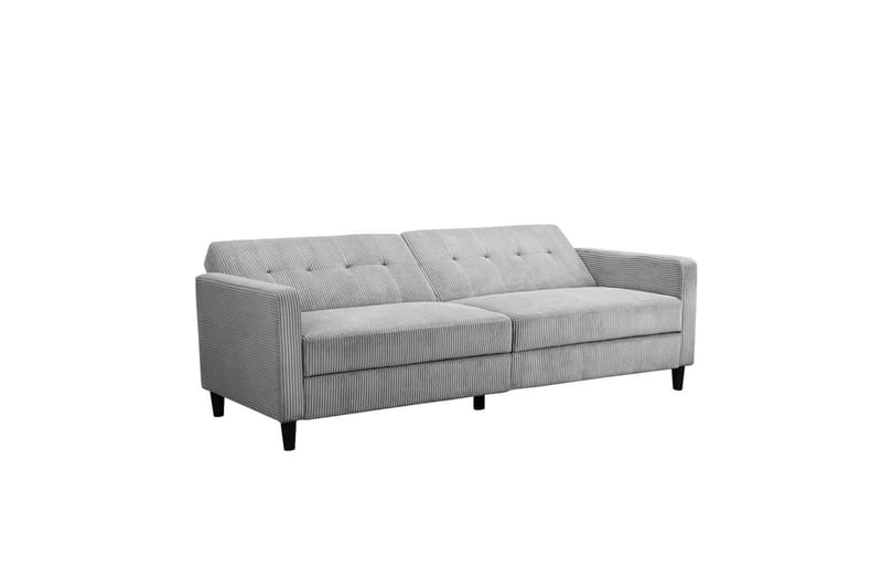 Bäddsoffa Hartford II 203x83x82 cm, Grå - 203x83x82 cm, Grå - Möbler - Soffa - Bäddsoffa - 3 sits bäddsoffa