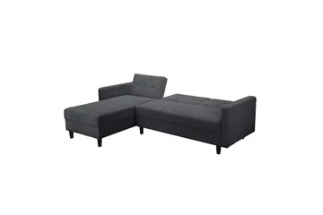 Bäddsoffa Hartford II 213x153x82 cm, Antracit - 213x153x82 cm, Antracit - Möbler - Soffa - Bäddsoffa - Bäddsoffa divan