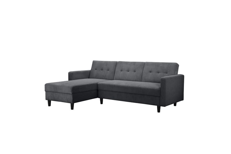 Bäddsoffa Hartford II 213x153x82 cm, Antracit - 213x153x82 cm, Antracit - Möbler - Soffa - Bäddsoffa - Bäddsoffa divan