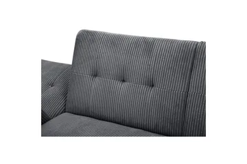 Bäddsoffa Hartford II 213x153x82 cm, Antracit - 213x153x82 cm, Antracit - Möbler - Soffa - Bäddsoffa - Bäddsoffa divan