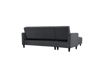 Bäddsoffa Hartford II 213x153x82 cm, Antracit - 213x153x82 cm, Antracit - Möbler - Soffa - Bäddsoffa - Bäddsoffa divan