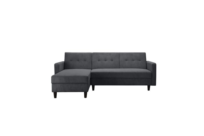 Bäddsoffa Hartford II 213x153x82 cm, Antracit - 213x153x82 cm, Antracit - Möbler - Soffa - Bäddsoffa - Bäddsoffa divan